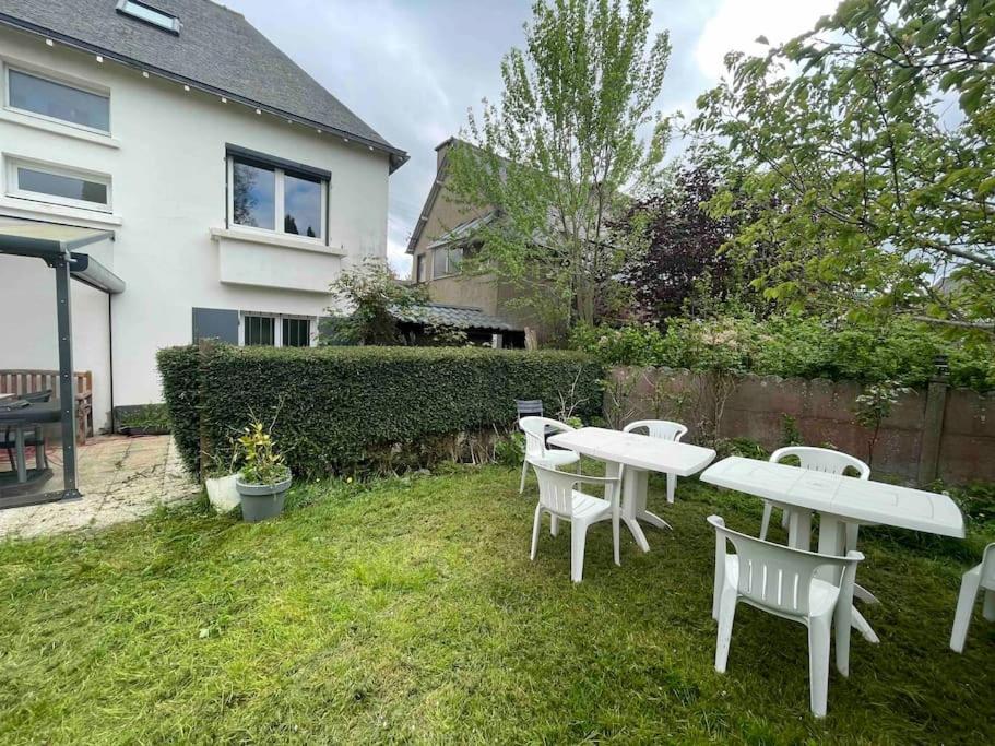 סן-בריו Maison Spacieuse Avec Jardin Et Salle De Sport מראה חיצוני תמונה