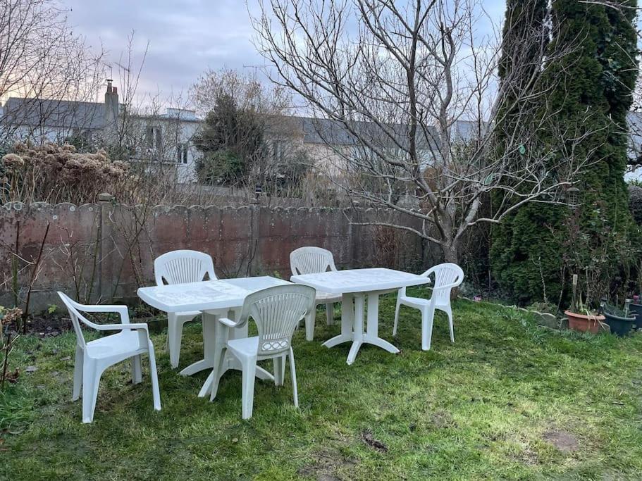 סן-בריו Maison Spacieuse Avec Jardin Et Salle De Sport מראה חיצוני תמונה